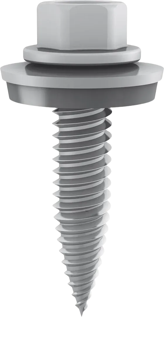 K2 Systems Gewindeformende Schraube mit Dichtscheibe 6x25